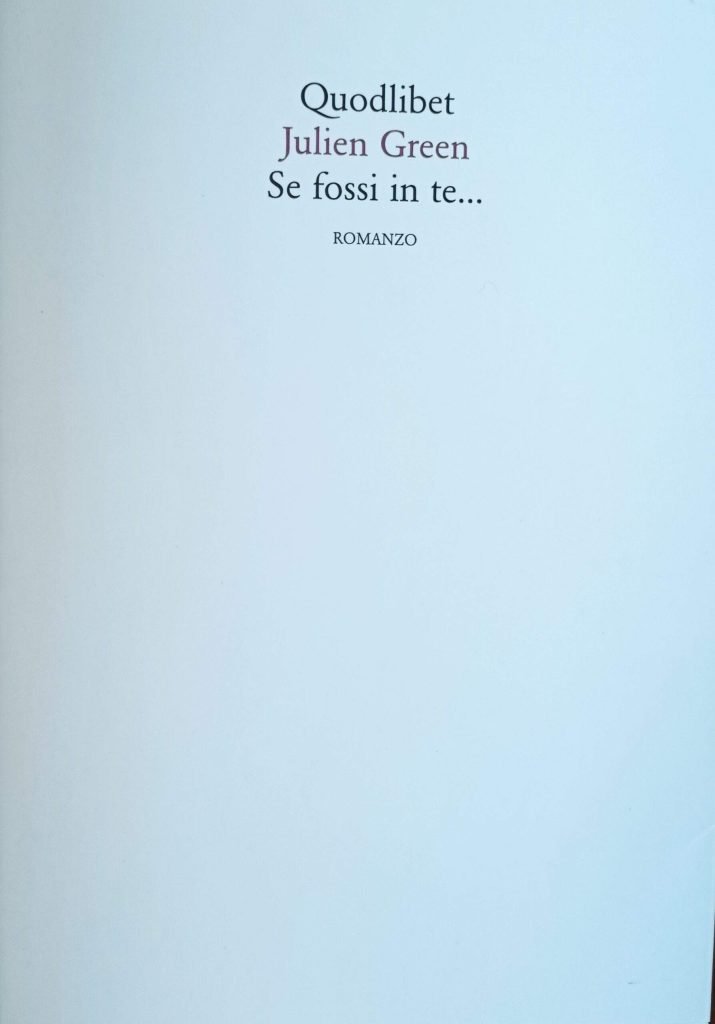 Se fossi in te…