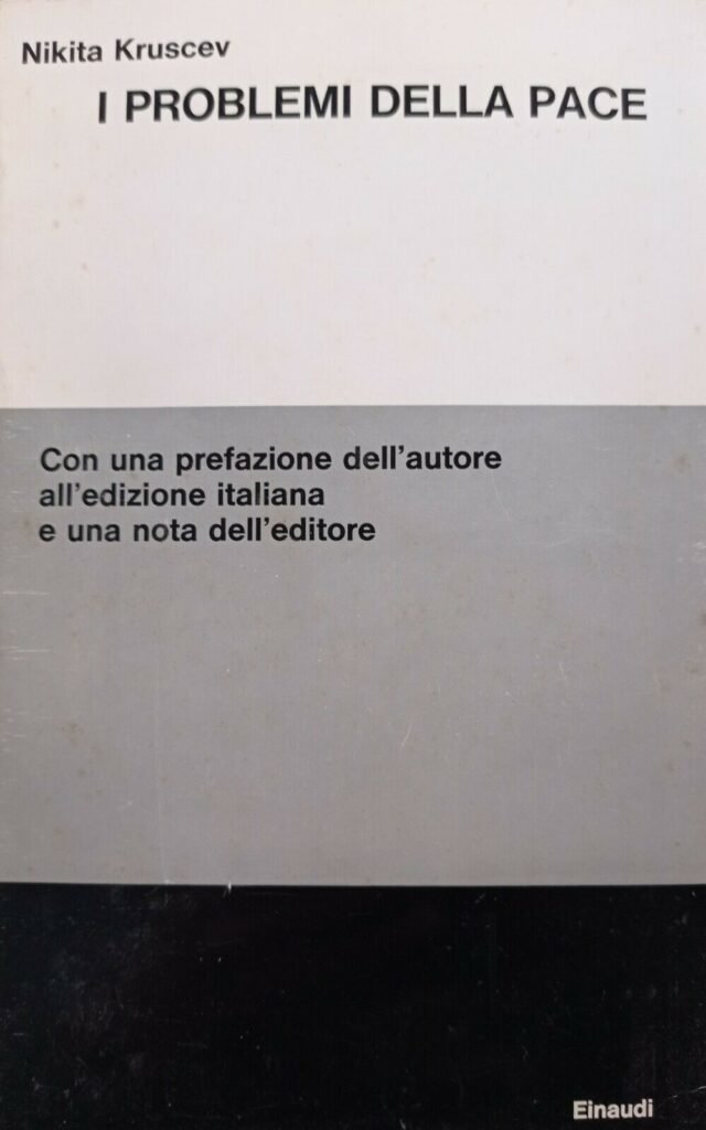 I problemi della pace