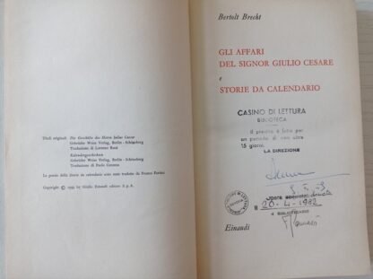Gli affari del signor Giulio Cesare – Storie da calendario - immagine 2