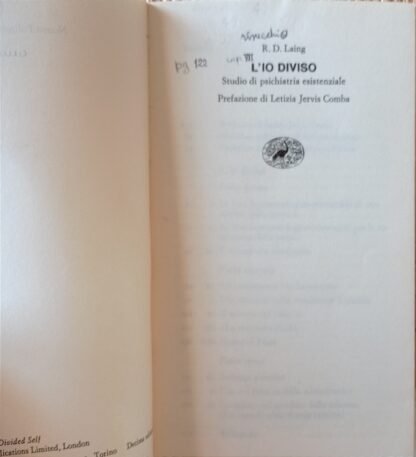 L’io diviso. Studio di psichiatria esistenziale - immagine 2
