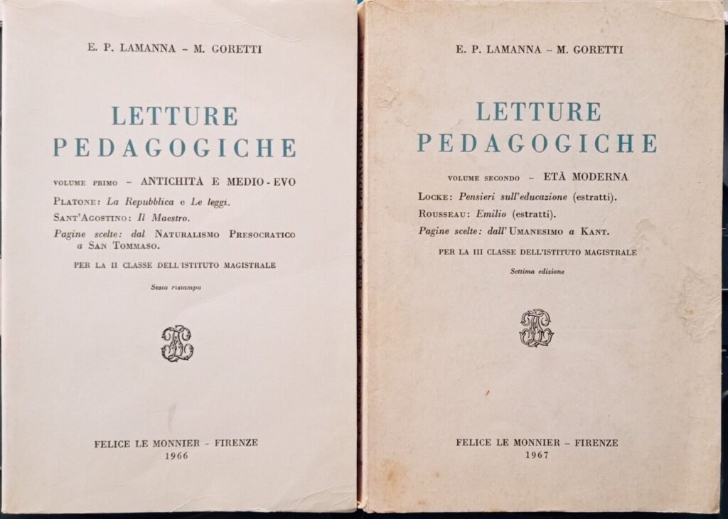 Letture pedagogiche. Antichità e Medio-evo - Età moderna