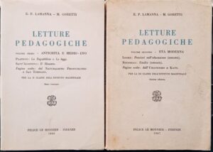 Letture pedagogiche. Antichità e Medio-evo - Età moderna