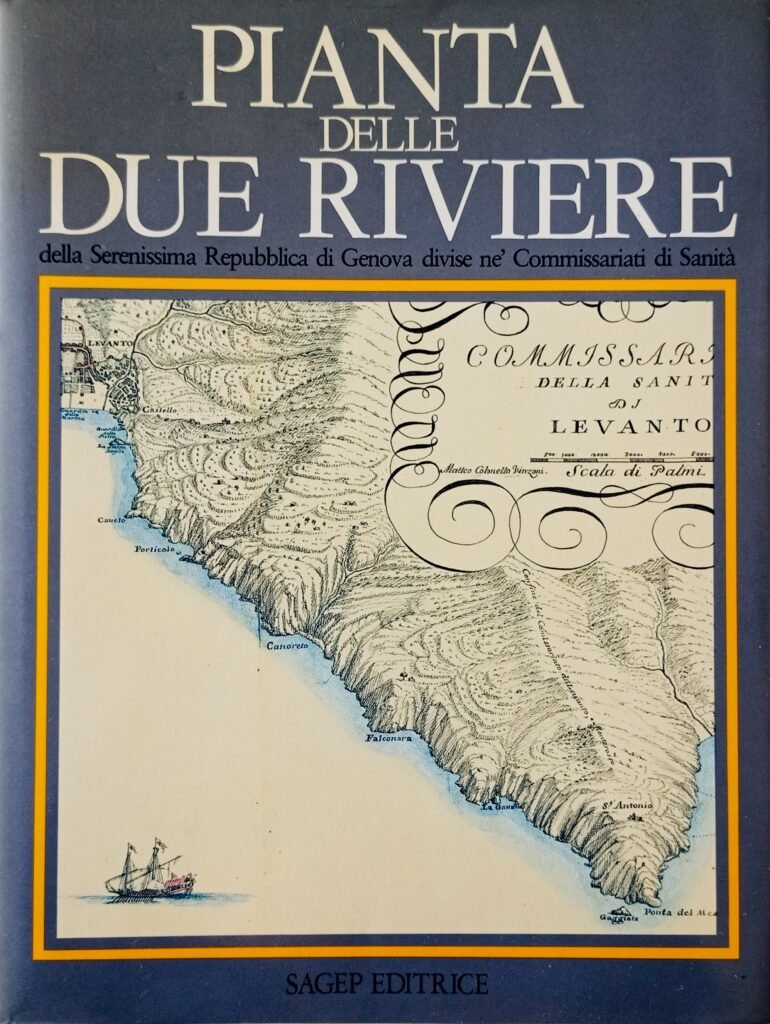 Pianta delle due Riviere della Serenissima Repubblica di Genova divise ne’ Commissariati di Sanità