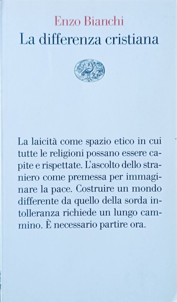 La differenza cristiana