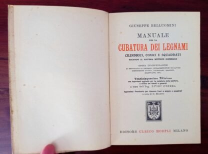 Manuale per la cubatura dei legnami cilindrici, conici e squadrati secondo il sistema metrico decimale - immagine 3