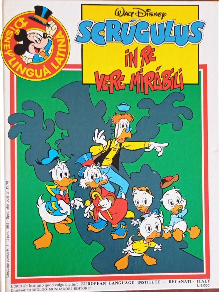 Scrugulus in re vere mirabili - Disney lingua latina