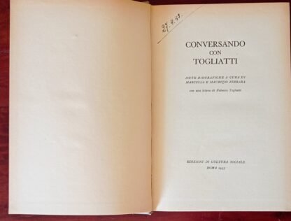 Conversando con Togliatti - immagine 2