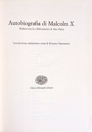 Autobiografia di Malcolm X