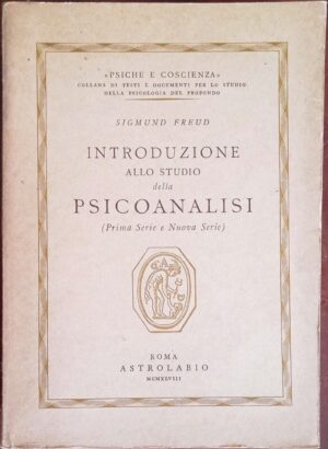 Introduzione allo studio della psicoanalisi