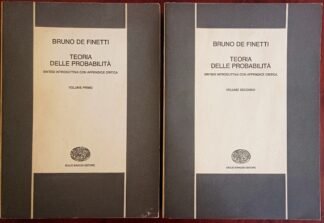 Teoria delle probabilità. Sintesi introduttiva con appendice critica