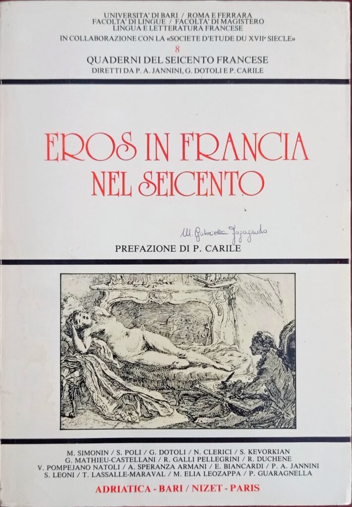 Eros in Francia nel Seicento