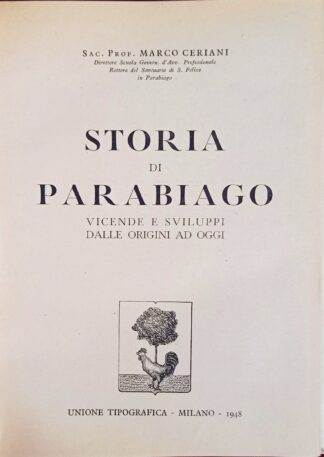 Storia di Parabiago. Vicende e sviluppi dalle origini ad oggi