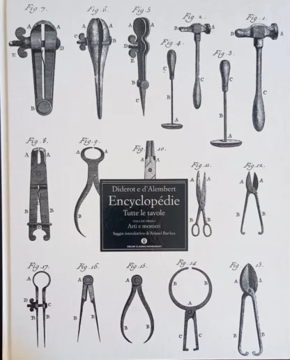Encyclopedie. Tutte le tavole  Volume primo – Arti e mestieri