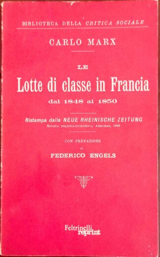 Le lotte di classe in Francia dal 1848 al 1850