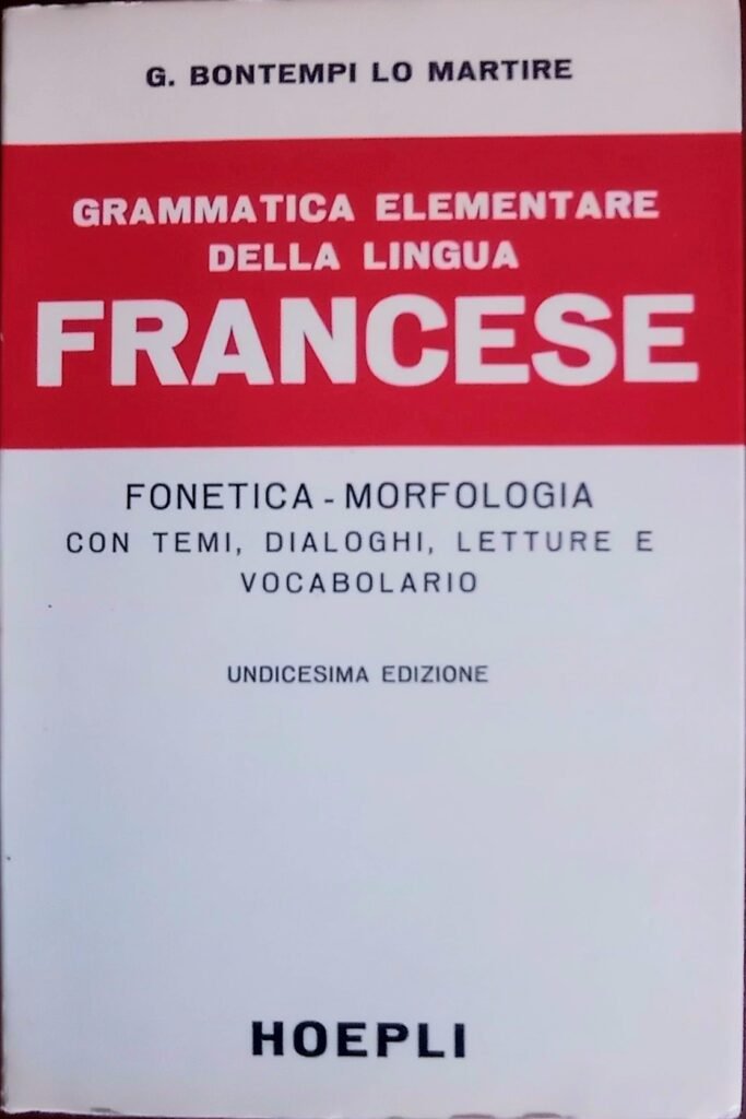 Grammatica elementare della lingua francese