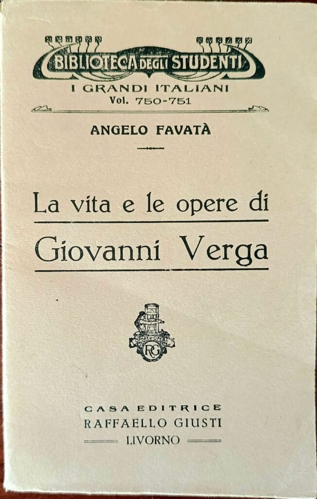 La vita e l’opera di Giovanni Verga