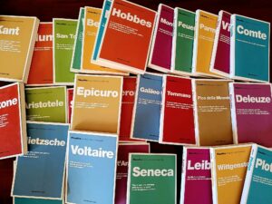 Lotto 30 volumi collana Filosofica pagine scelte e commentate, Corriere della Sera 2017