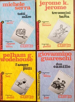 La Biblioteca di Cuore, volumi 1-4