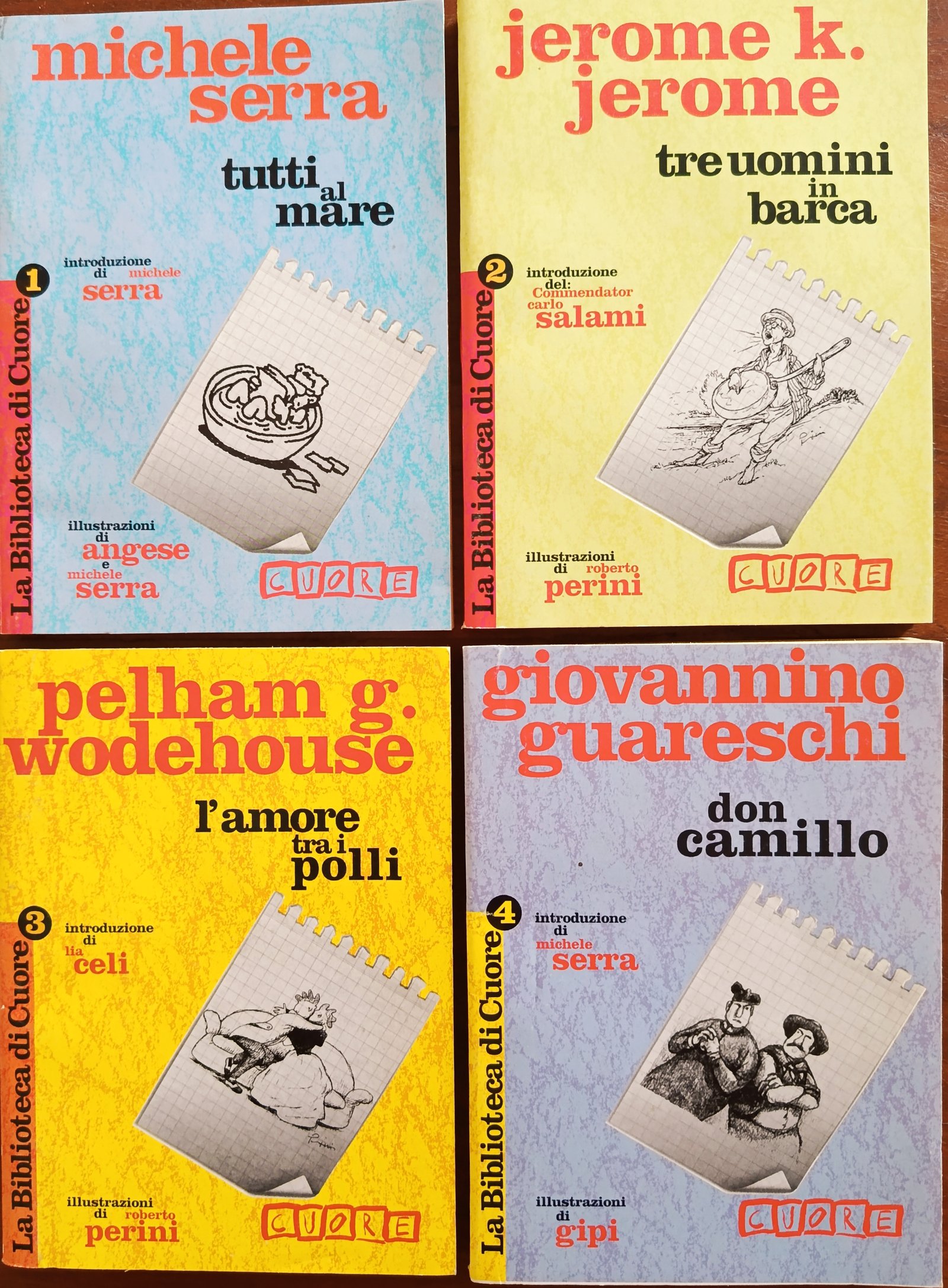 La Biblioteca di Cuore, volumi 1-4 La Biblioteca di Cuore, volumi 1-4