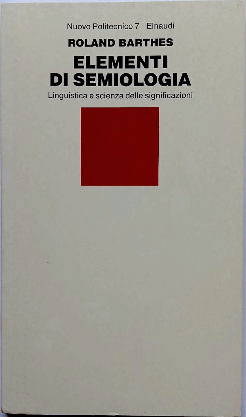 Elementi di semiologia Elementi di semiologia