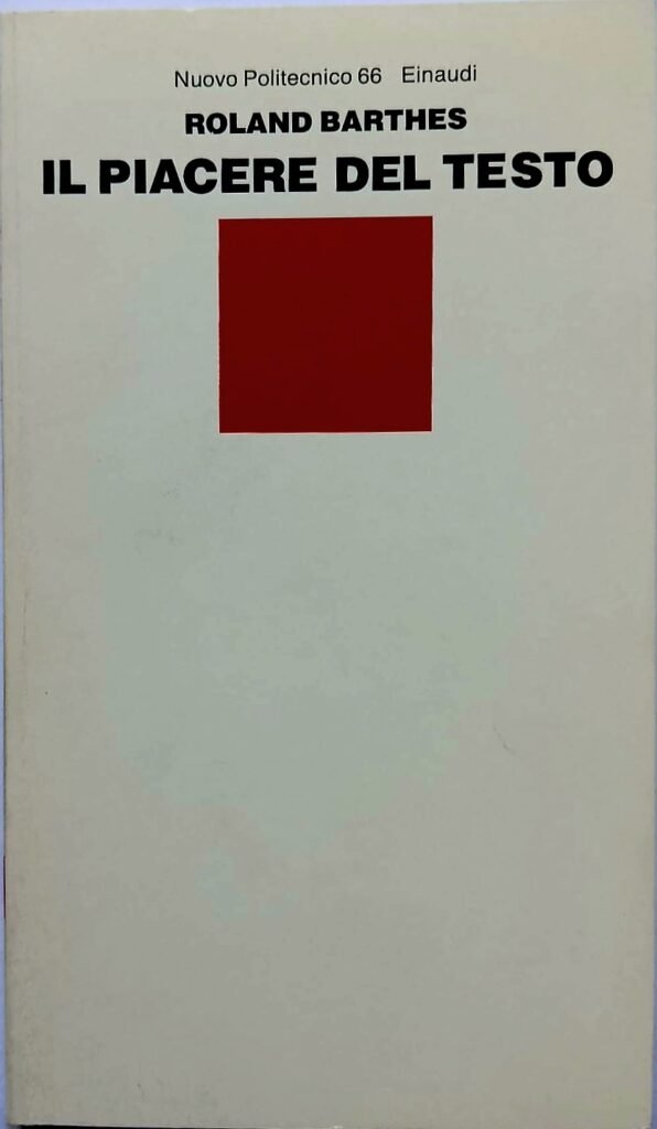 Il piacere del testo