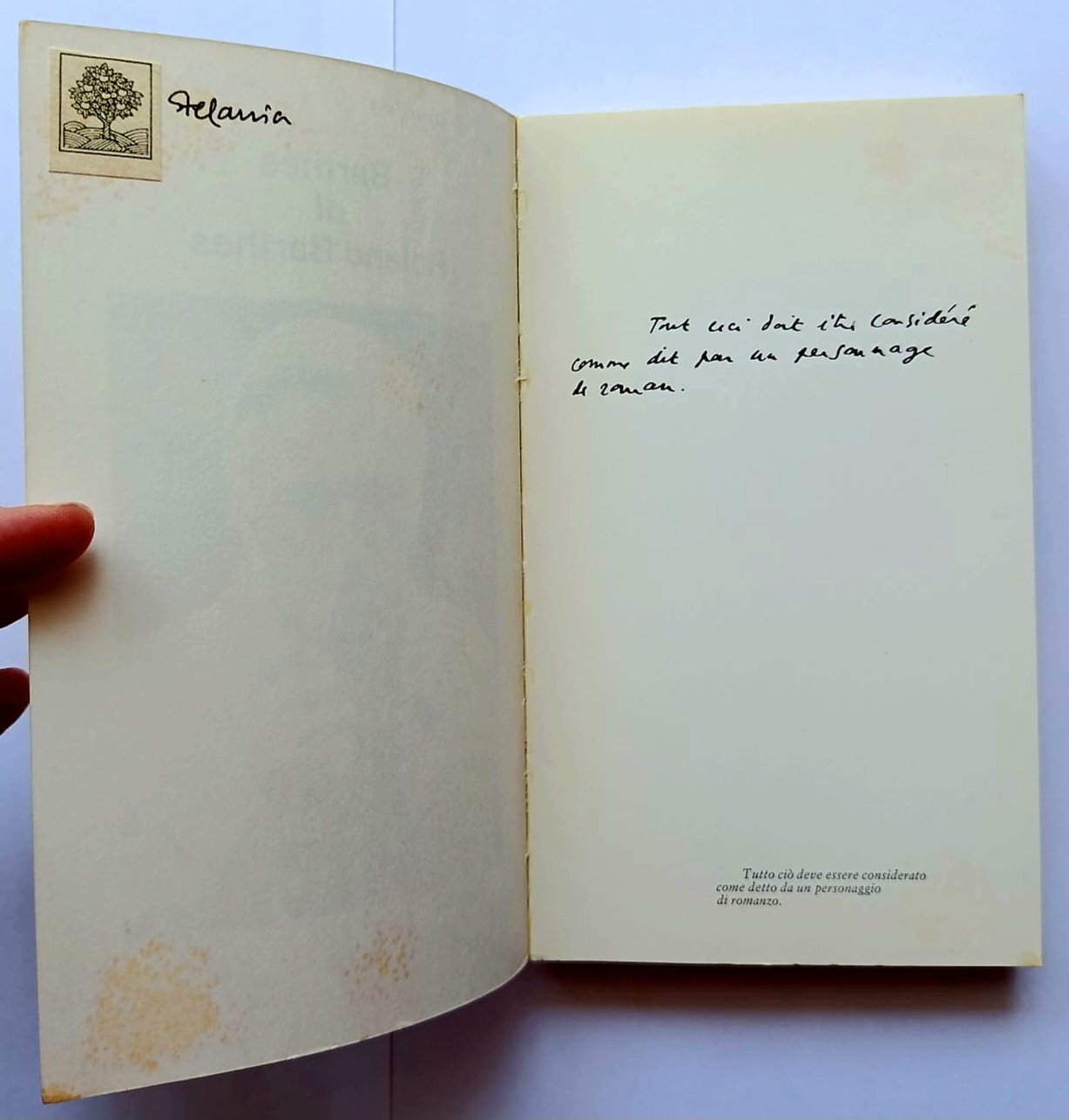 Barthes di Roland Barthes Barthes di Roland Barthes - immagine 2