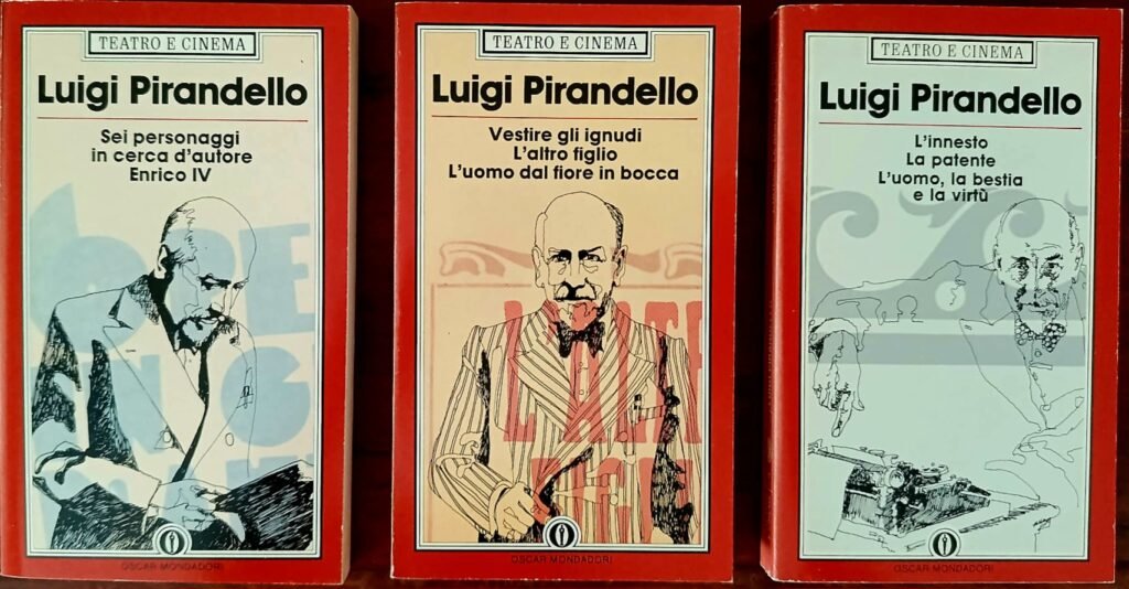 Lotto 3 volumi Luigi Pirandello
