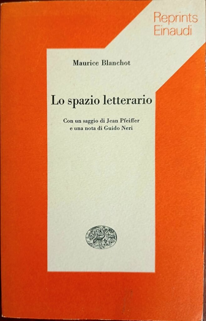 Lo spazio letterario