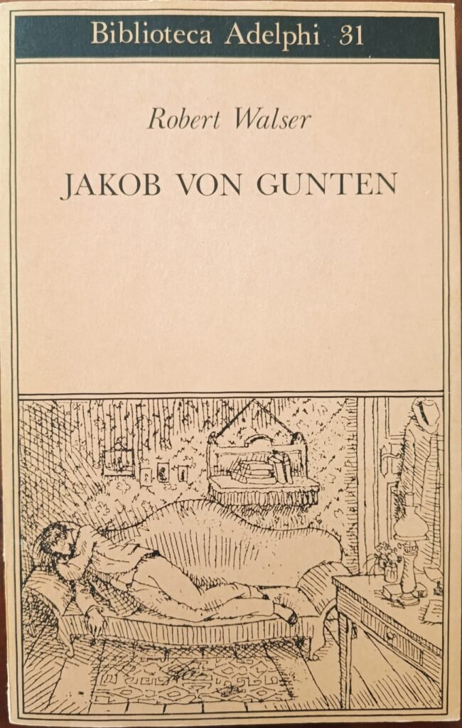 Jakob von Gunten. Un diario
